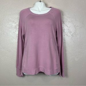 5 for $30 Active life women long‎ sleeve pink comfort athletic sweatshirt size M